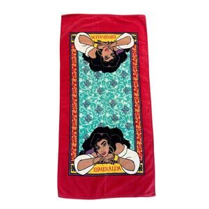 Vintage Disney Esmeralda Hunchback of Notre Dame Towel